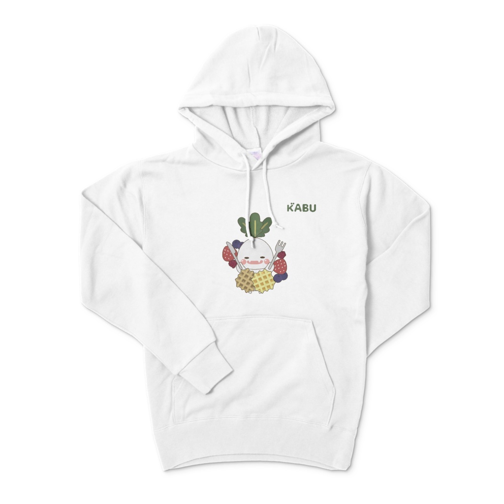 かぶのがぶのパーカー【ワッフル】