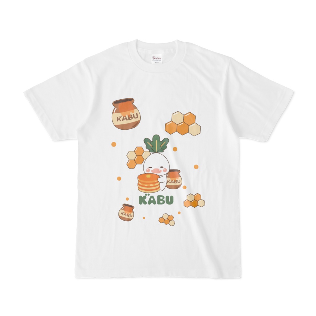 かぶのがぶのTシャツ【ホットケーキ】