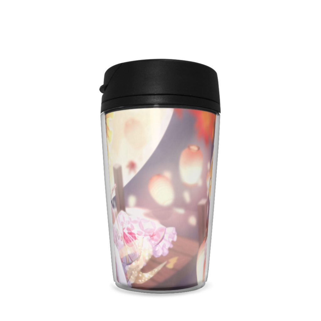 【3ヶ月記念グッズ】秋イラスト タンブラー 愛寿運みみ