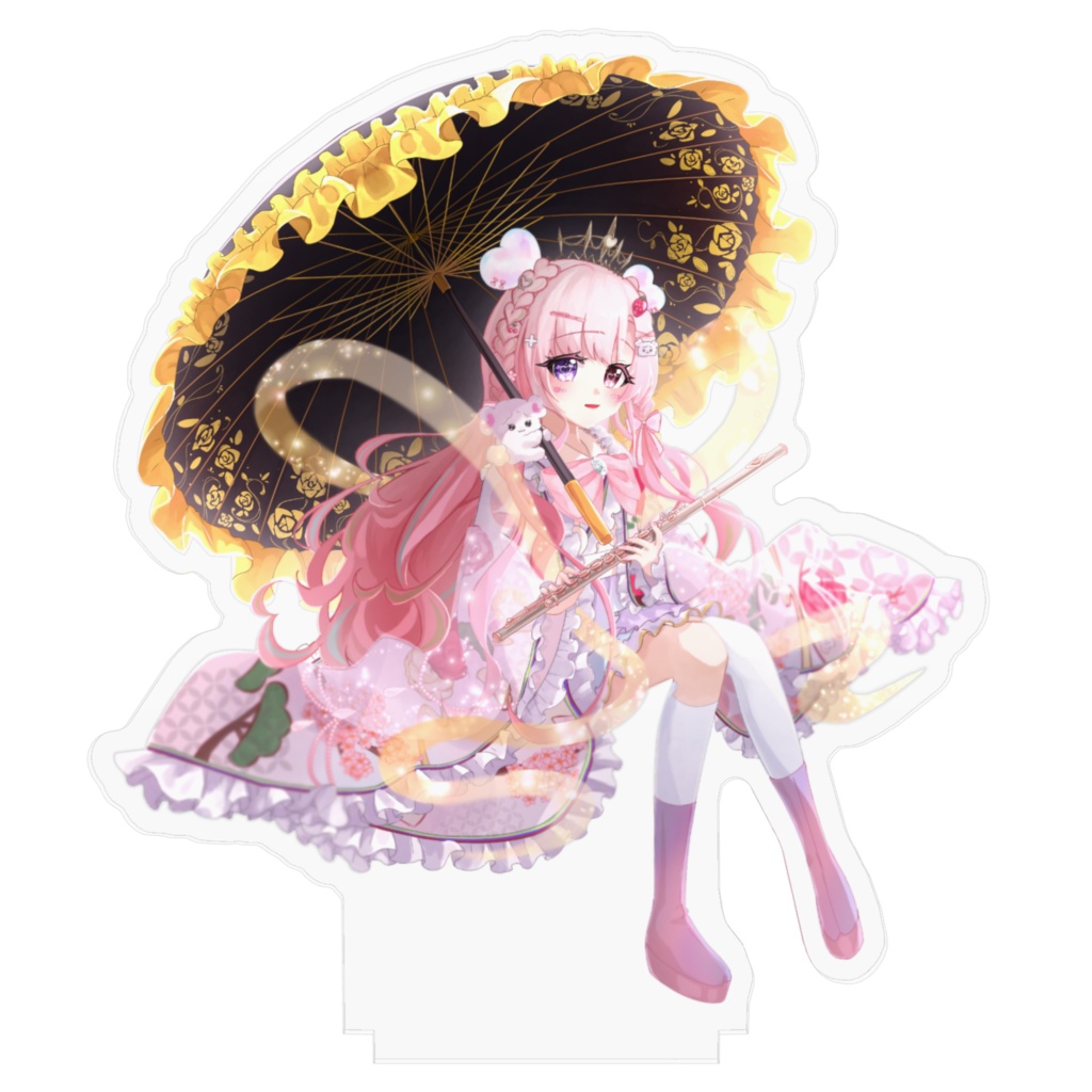 【3ヶ月記念グッズ】 秋イラスト アクリルスタンド2サイズ展開♡ 愛寿運みみ