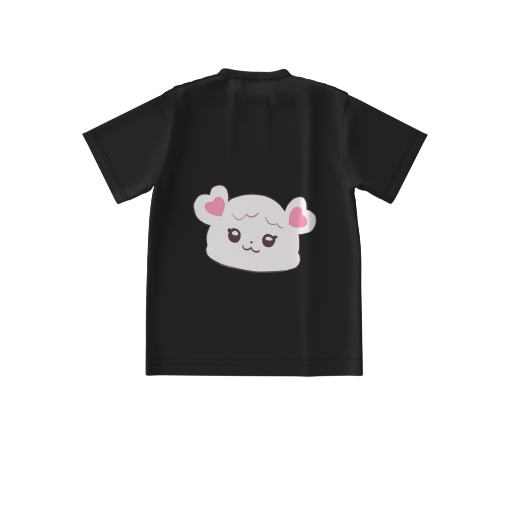 【3ヶ月記念】秋イラスト&るるちゃんヘアピン 両面Tシャツ 4サイズ展開♡ 愛寿運みみ