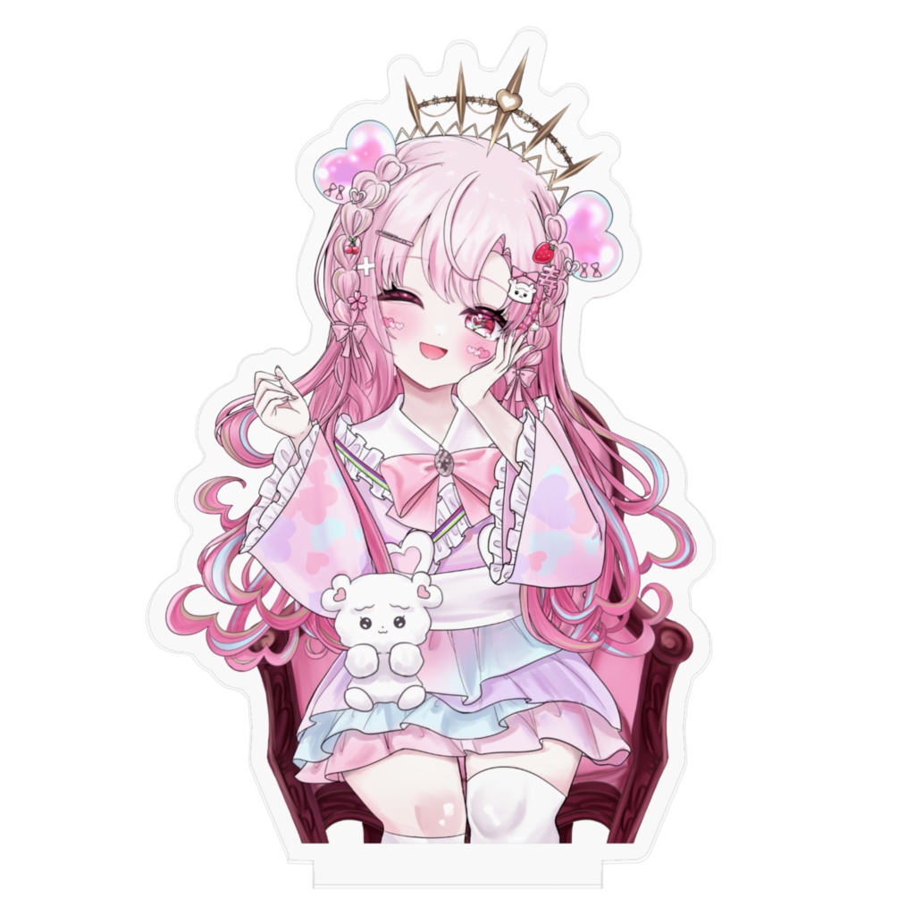 【ハロウィン記念】おすわりアクスタ『羽織なしver.』2サイズ展開♡ 愛寿運みみ