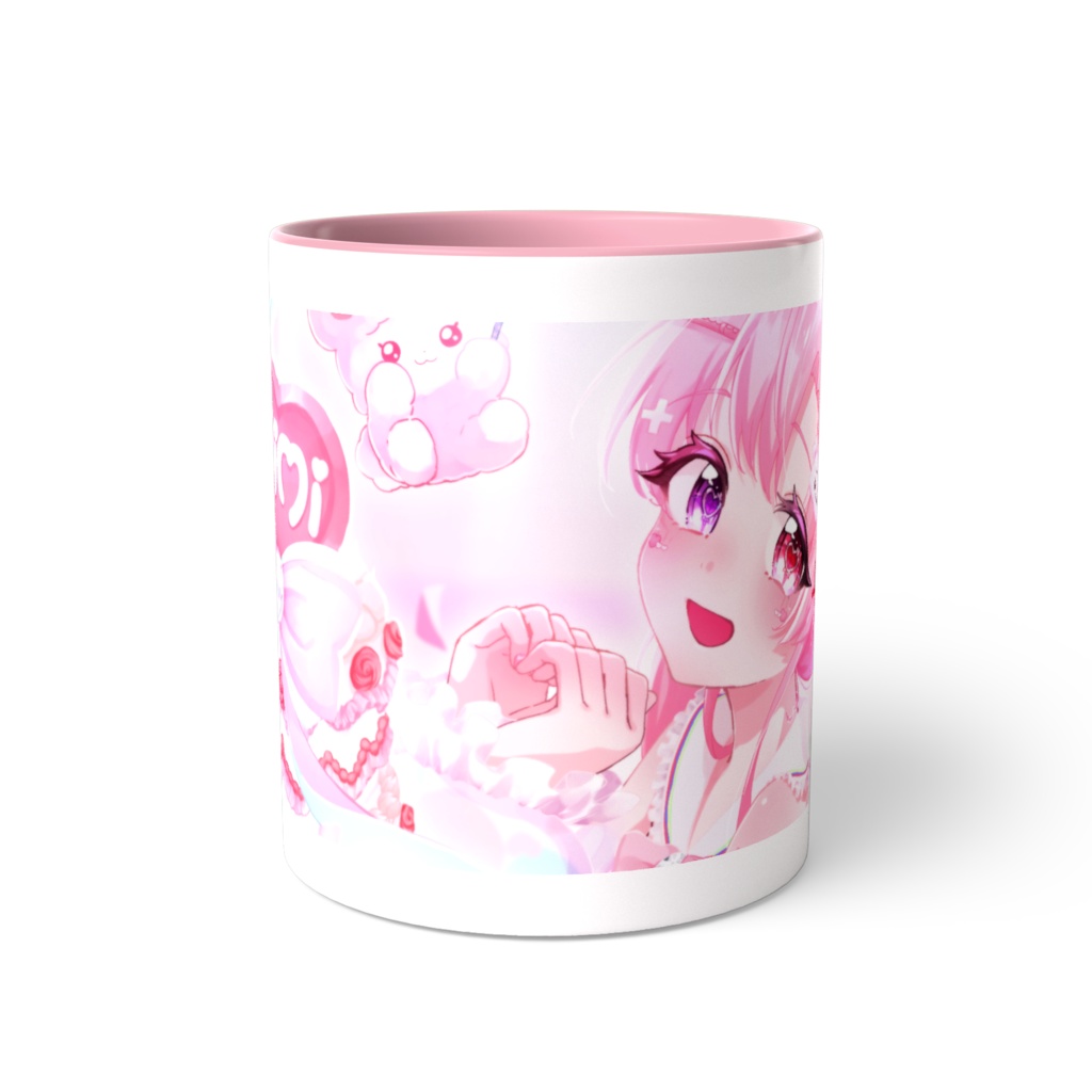 愛寿運みみ 生誕祭2026【ツートンカラーマグカップ.ピンク】