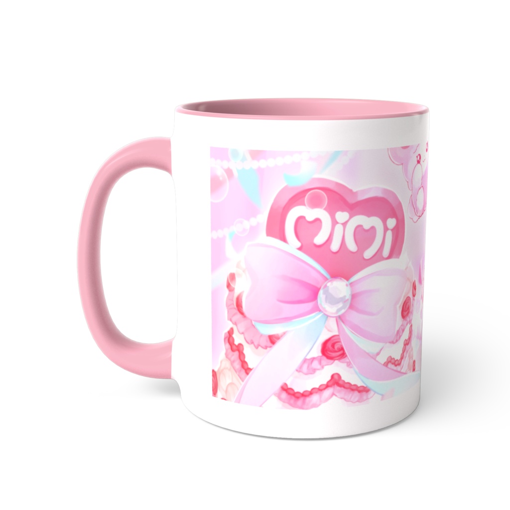 愛寿運みみ 生誕祭2026【ツートンカラーマグカップ.ピンク】