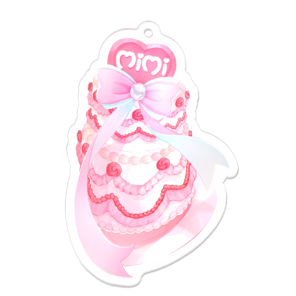 愛寿運みみ 生誕祭2026【アクリルキーホルダー】バースデーケーキ