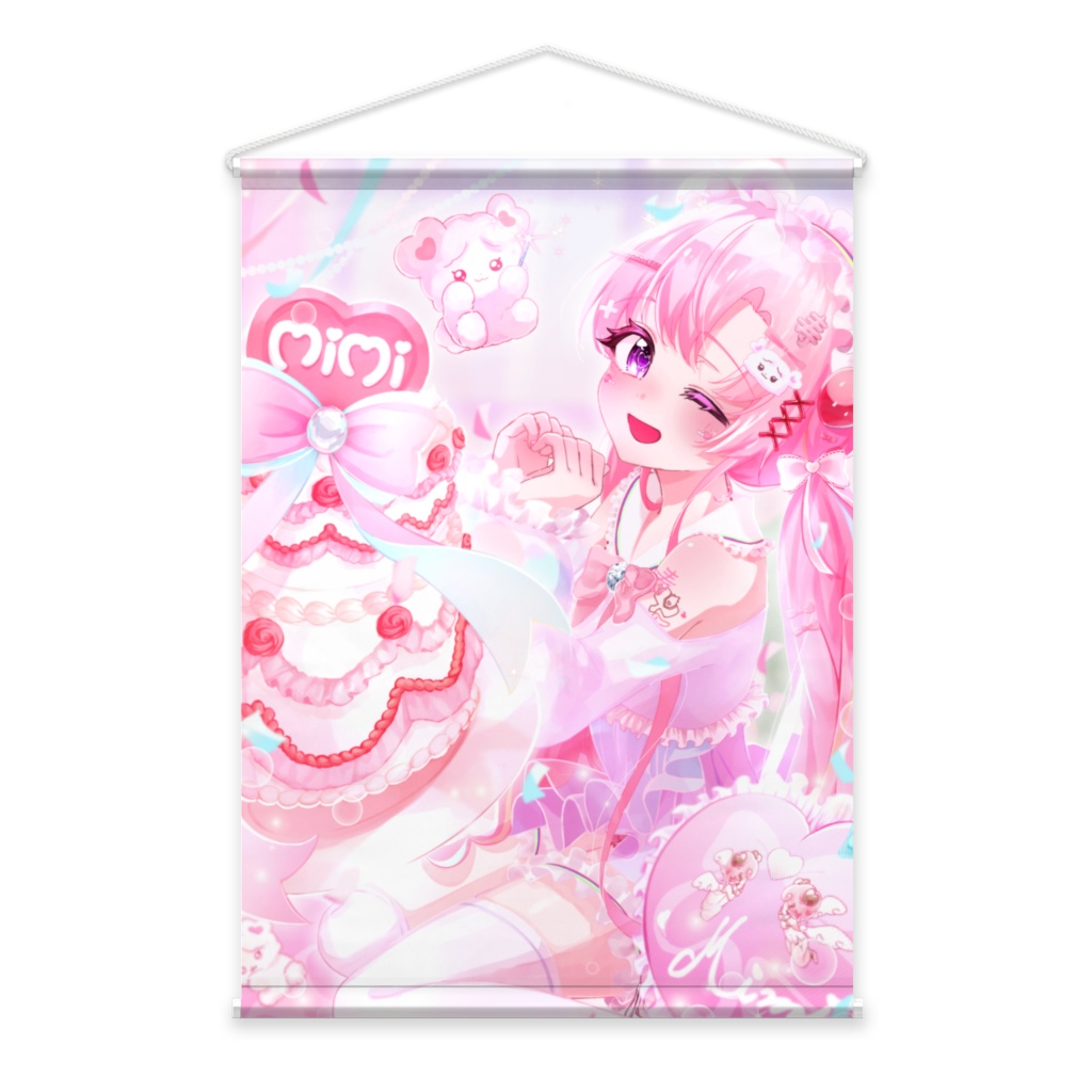 愛寿運みみ 生誕祭2026 【タペストリーウインクver.】B2サイズ