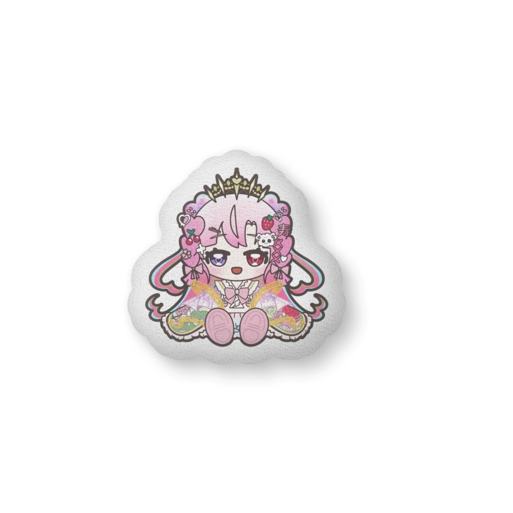 愛寿運みみ ⭐︎イベント入賞記念 ぬいぐるみ風【両面クッション】