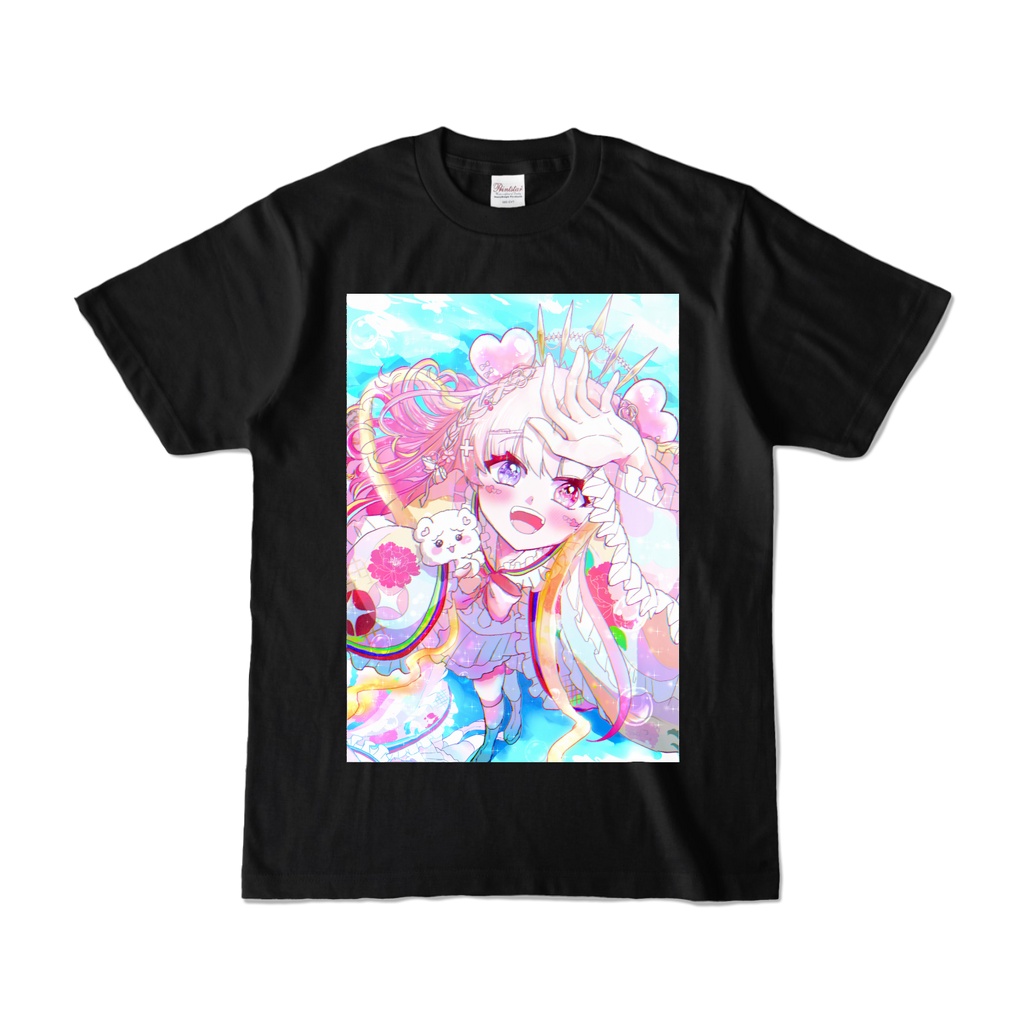 【1周年記念】雨上がりの最幸福 Tシャツ ♡愛寿運みみ