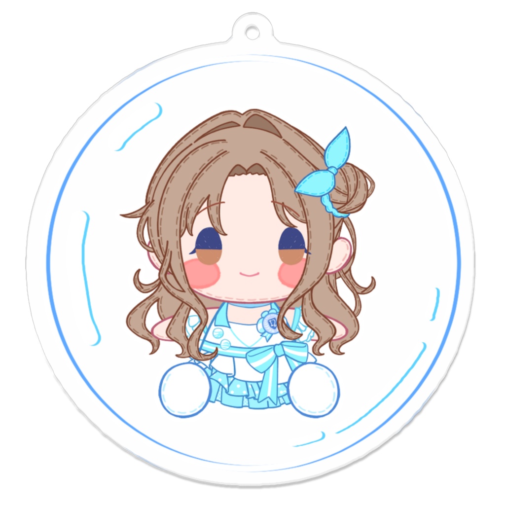 バブル ぬいぐるみ市川雛菜 アクリルキーホルダー