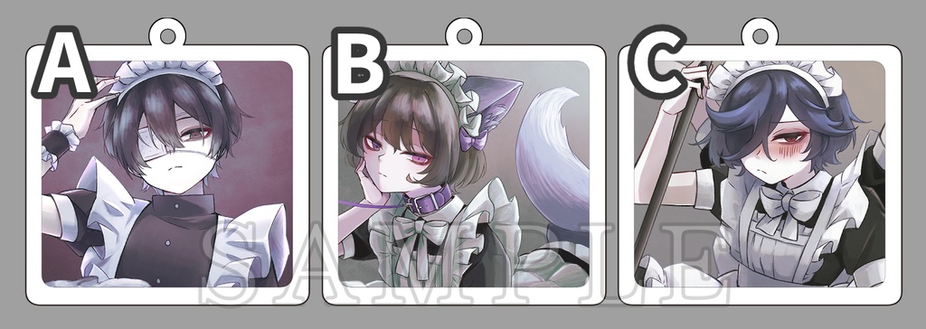 アクリルキーホルダー