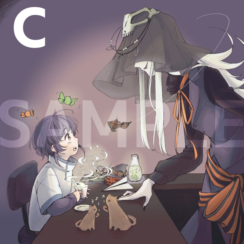 絵本「魔女に会った日」コピー原画