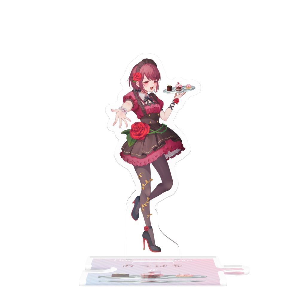 『おつはなコラボグッズ』ユピアさんとつながる⁉アクスタ(花谷木 ver.)