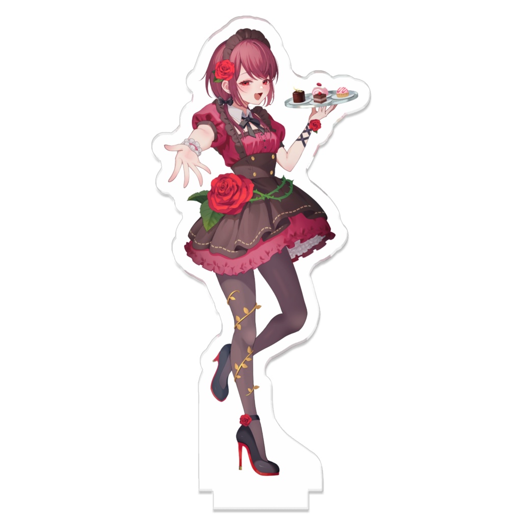 『おつはなコラボグッズ』ユピアさんとつながる⁉アクスタ(花谷木 ver.)