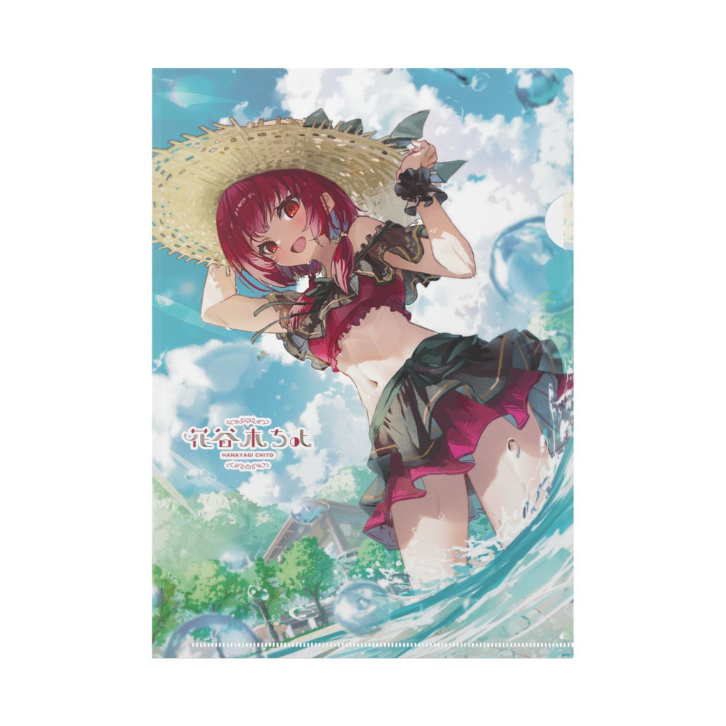 【🌊花照る夏へ】クリアファイル(A4 両面)【受注生産】