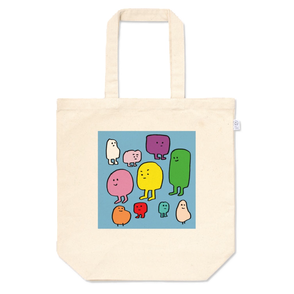 ヒトソレゾレトートバッグ