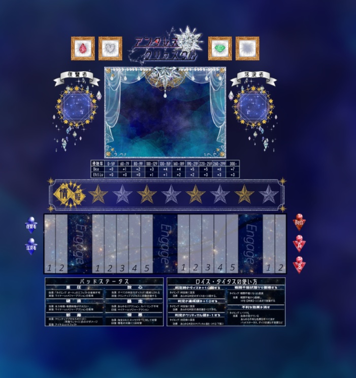 アンタレス・クリュスタル【ダブルクロス シナリオキャンペーン】