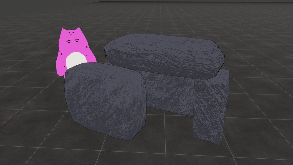 【無料】しまっちゃうギミック【岩召喚システム】VRC