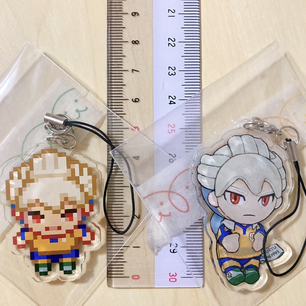 白竜ぬいアクリルストラップ