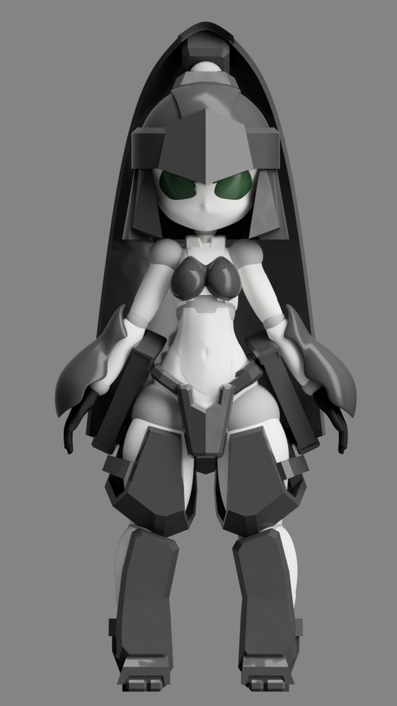 もふ重工素体ロボCADデータ