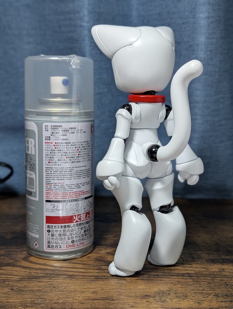 ネコチャンロボ 未塗装未組立ガレージキット