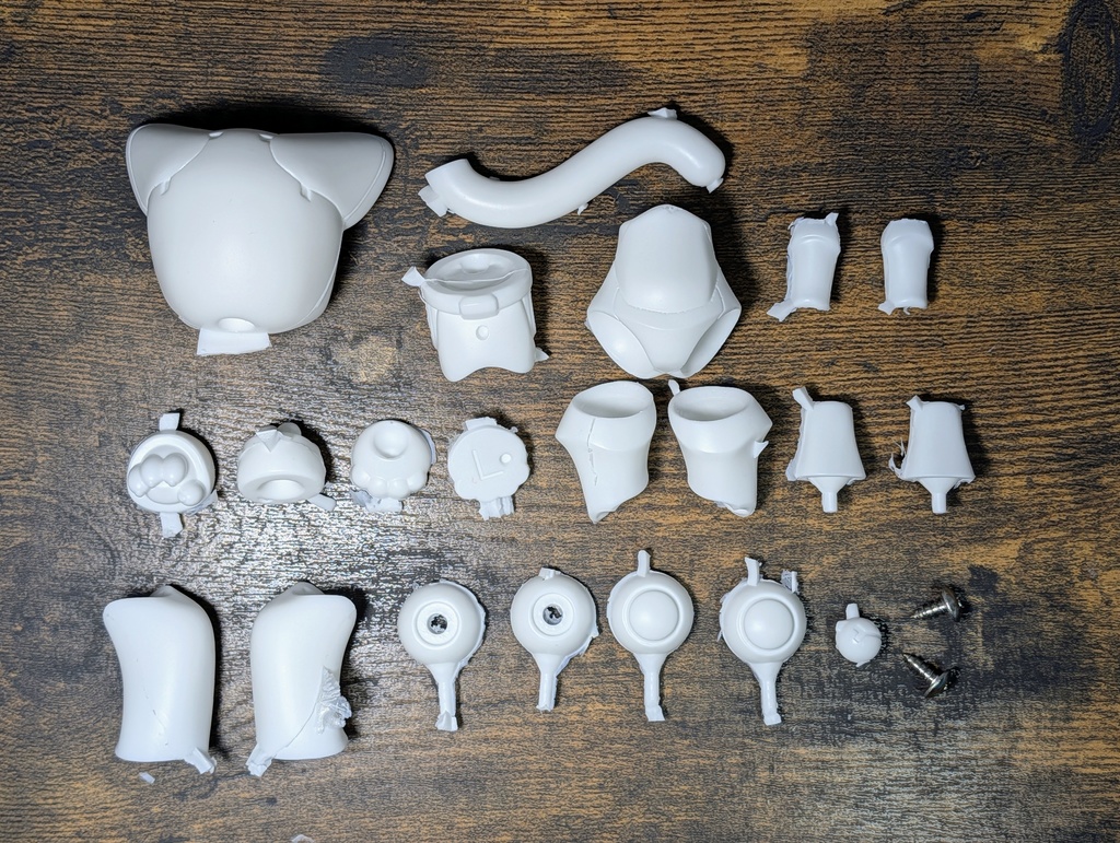 ネコチャンロボ 未塗装未組立ガレージキット