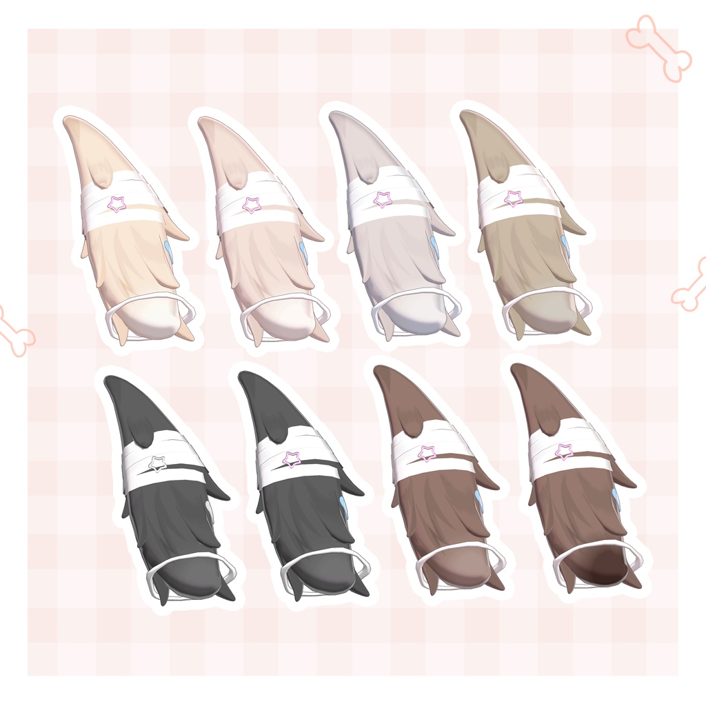〖撫でられギミック〗꒰ はにゃいぬ ꒱ᴇᴀʀ&ᴛᴀɪʟ+ᴀᴄᴄᴇꜱꜱᴏʀʏ ꜱᴇᴛ〖SALE〗