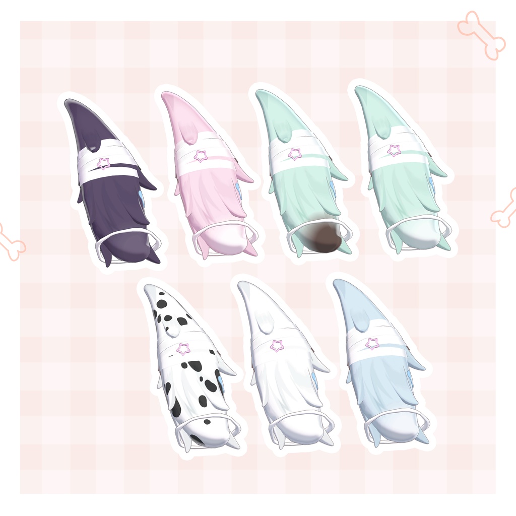 〖撫でられギミック〗꒰ はにゃいぬ ꒱ᴇᴀʀ&ᴛᴀɪʟ+ᴀᴄᴄᴇꜱꜱᴏʀʏ ꜱᴇᴛ〖SALE〗