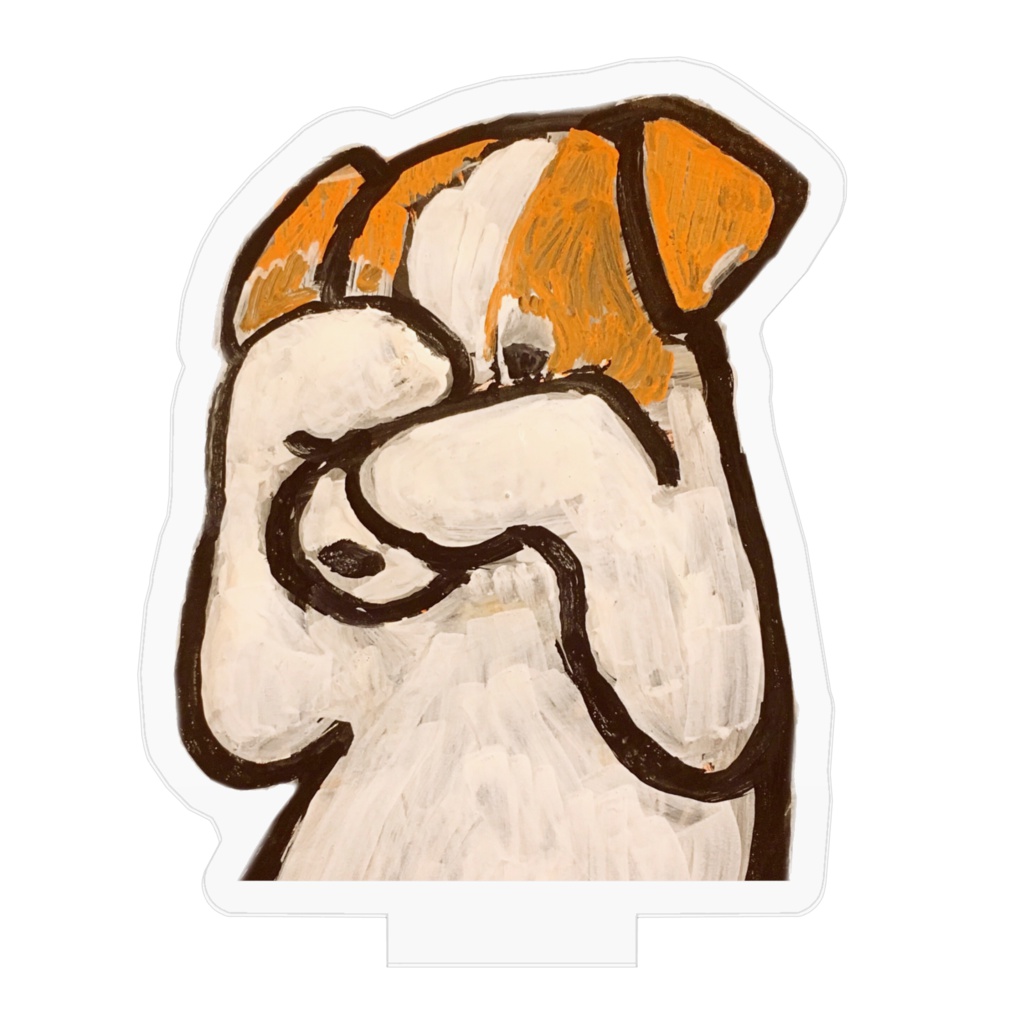 ジャックラッセル アクリルフィギュア