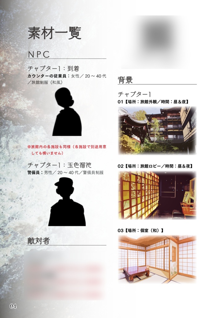 新クトゥルフ神話TRPG『ぬめりノ湯』