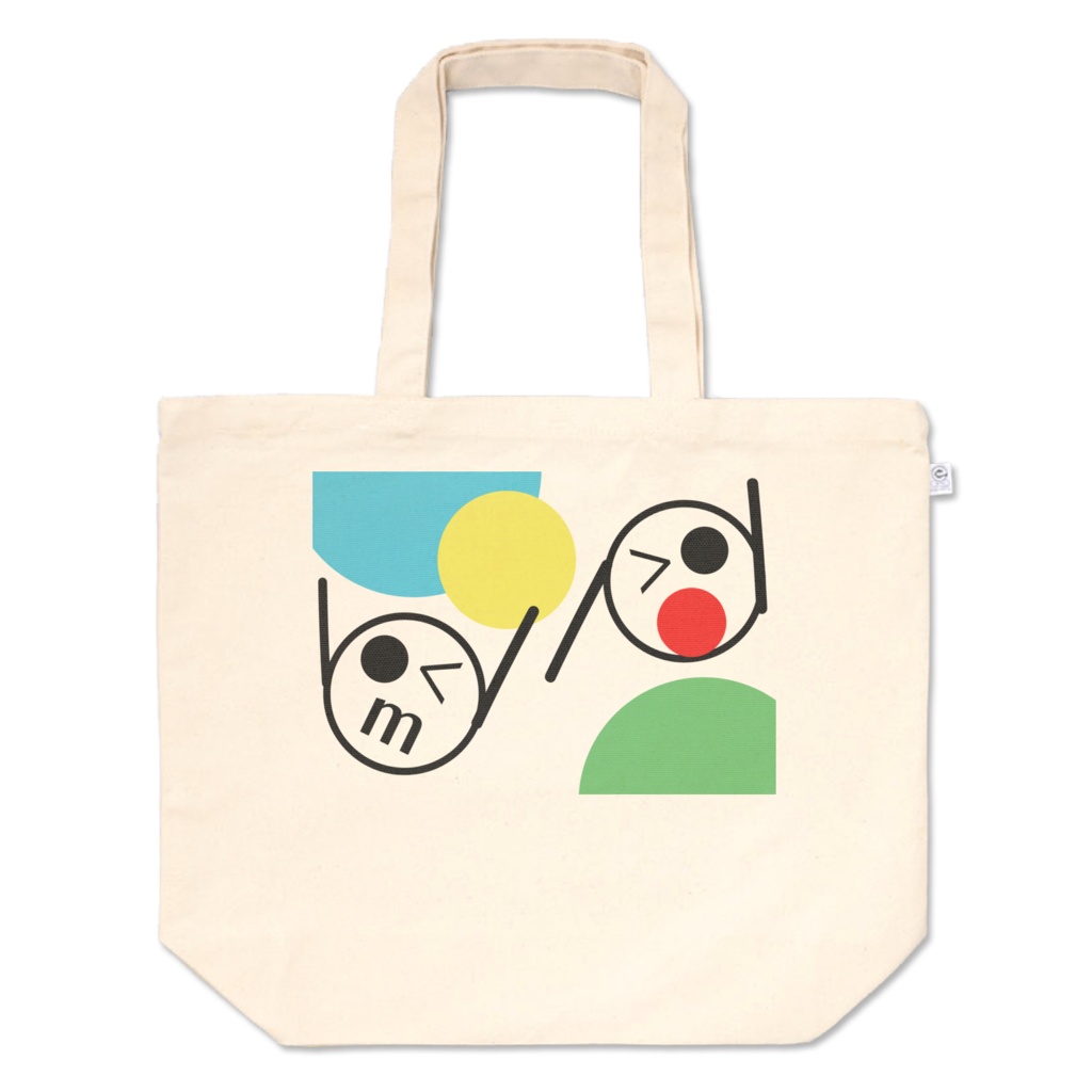 元気なタマ丸トートバッグ