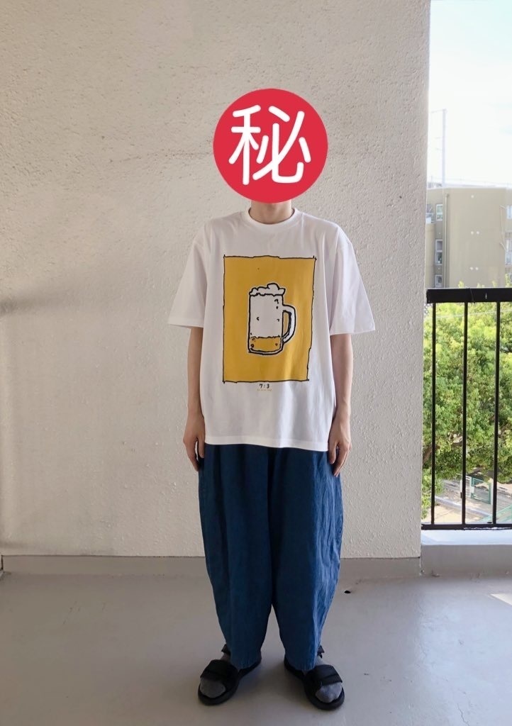 へたくそビールTシャツ