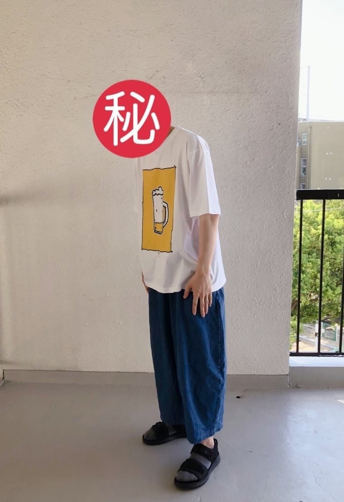 へたくそビールTシャツ