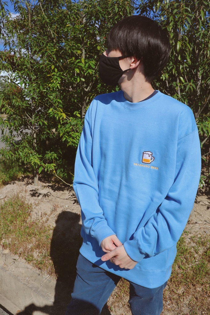 へたくそビールトレーナー