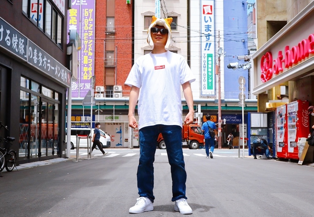 あまくだりシャツ【CARDSHOP AMKDR LOGO】