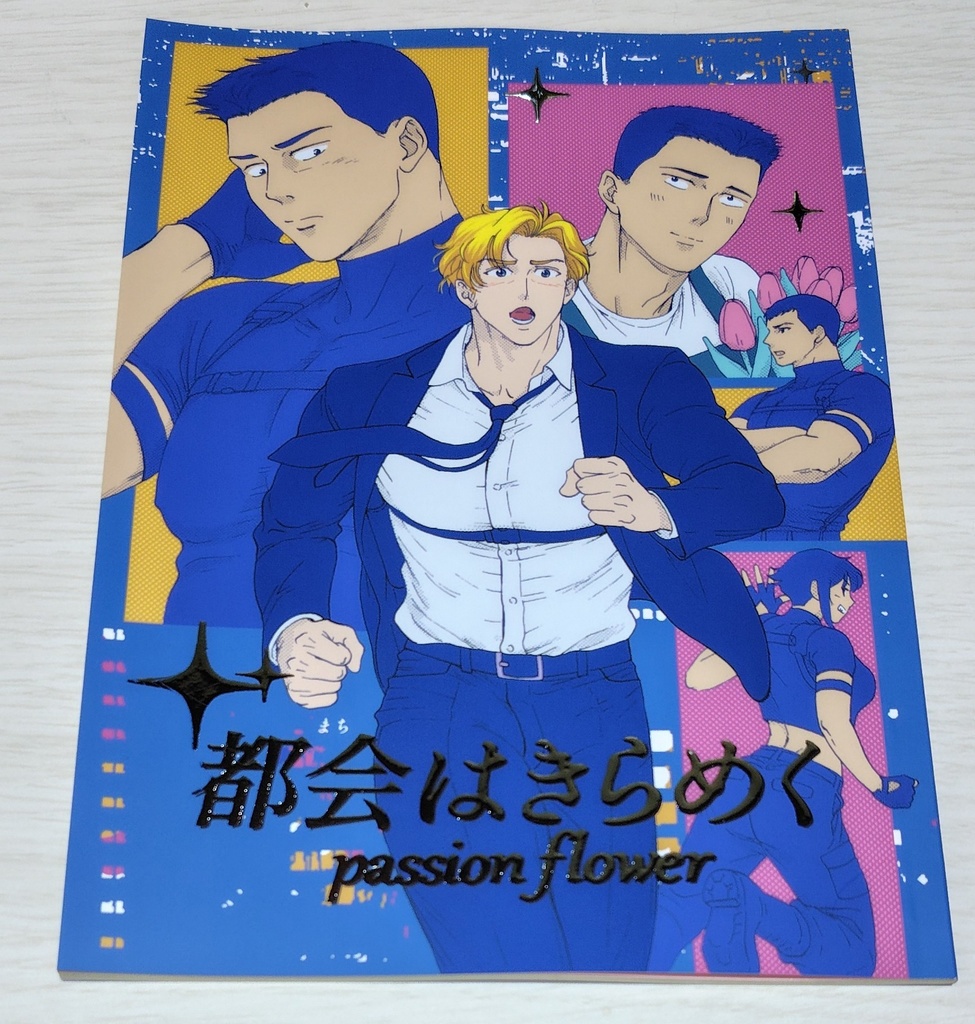 スミイサ個人誌『都会(まち)はきらめくpassion flower』