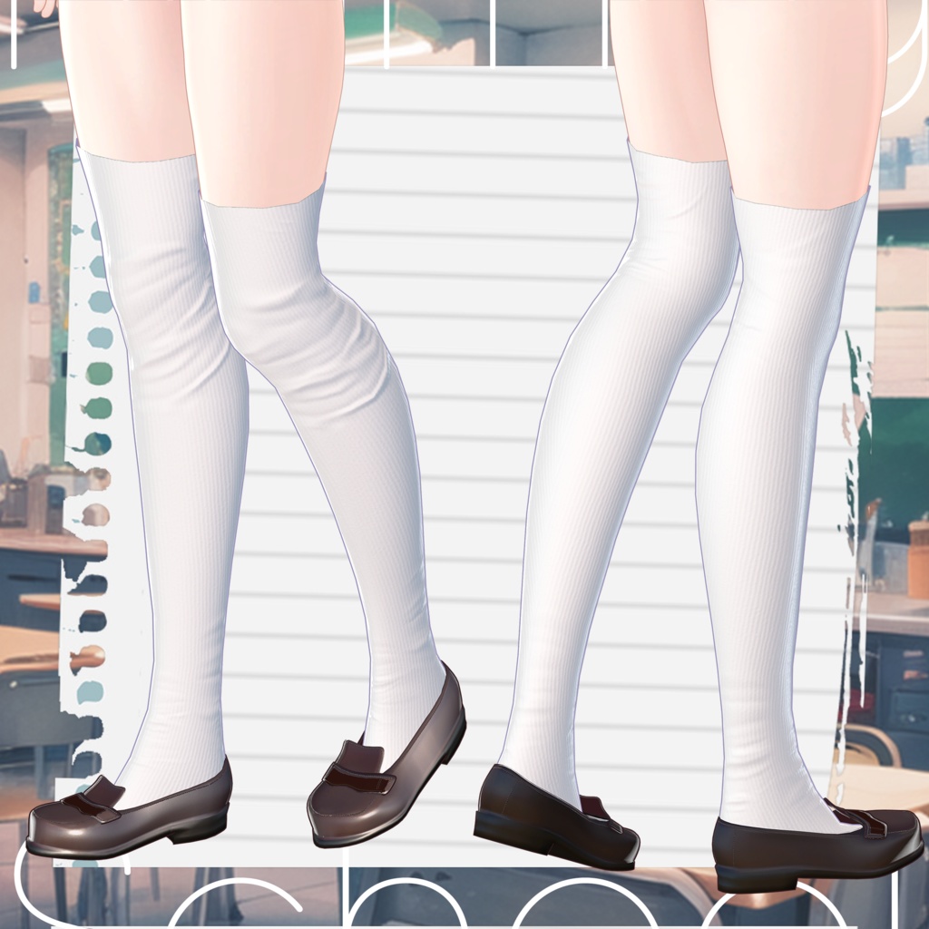 Highleg School 私立ハイレグ学園【7アバター対応】