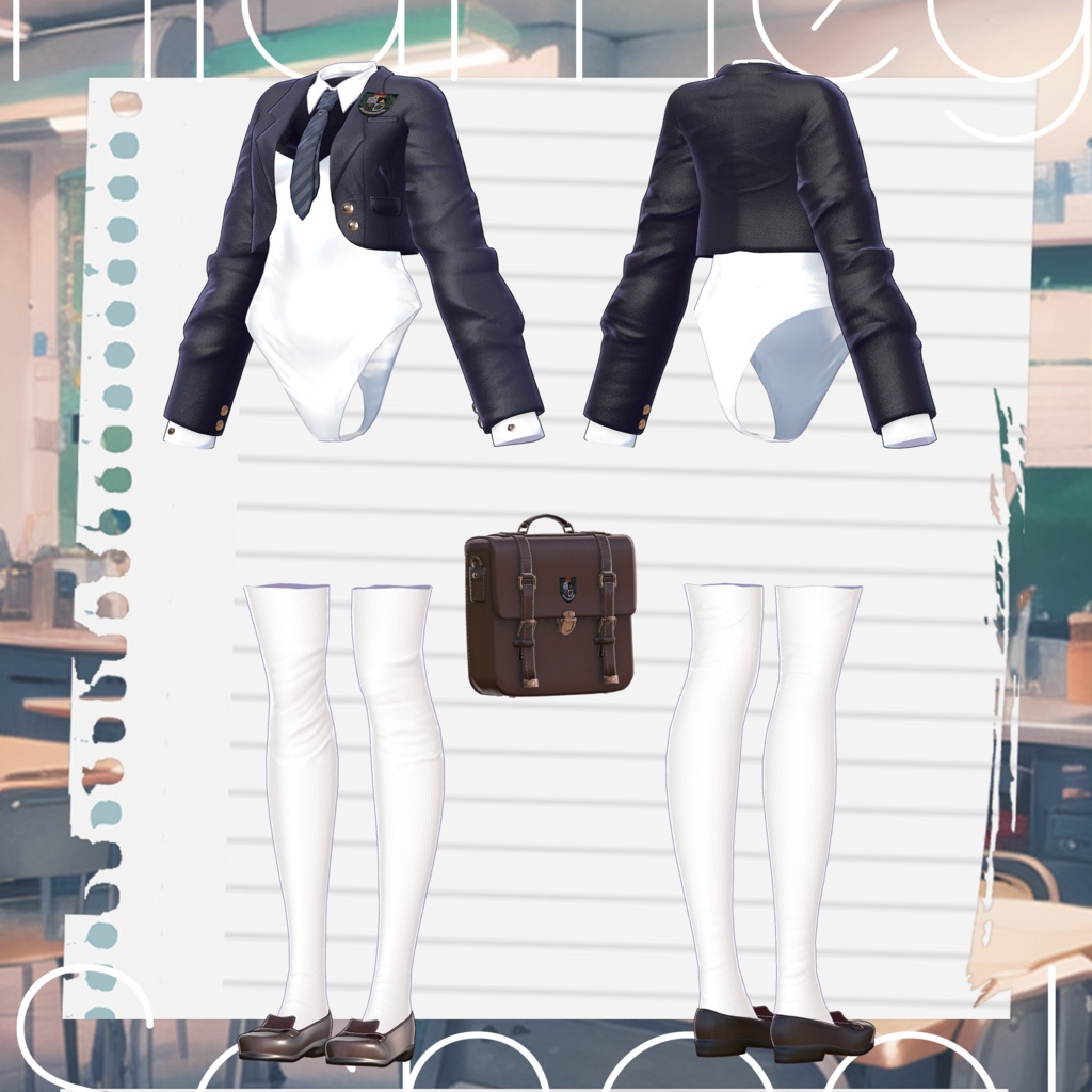 Highleg School 私立ハイレグ学園【7アバター対応】