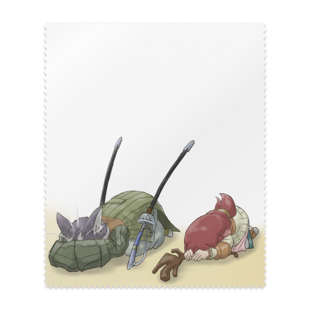 班長とドルイドにごめん寝をさせてみた