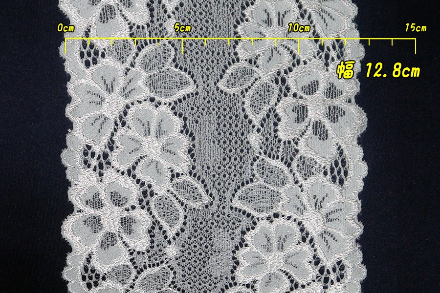 抱き枕用レースリング(幅広サイズ ホワイトフラワー)