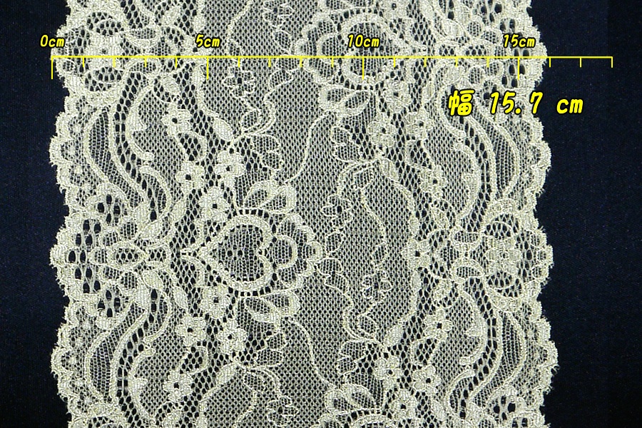 抱き枕用レースリング(幅広サイズ 上製 クリームイエロー)