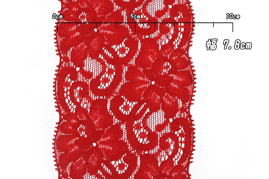 抱き枕用レースリング(幅ふつうサイズ レッド)