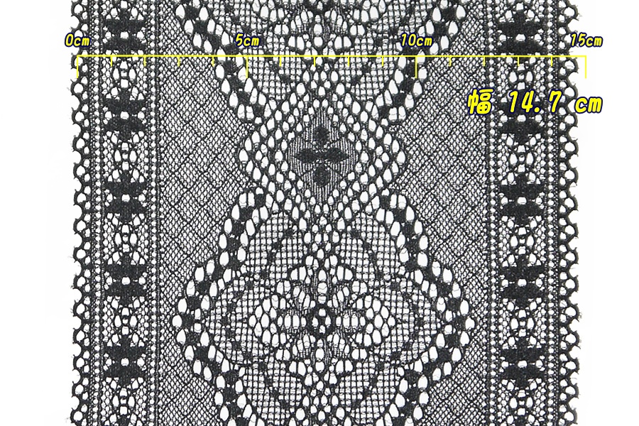 抱き枕用レースリング(幅広サイズ特製 ゴスロリブラック)