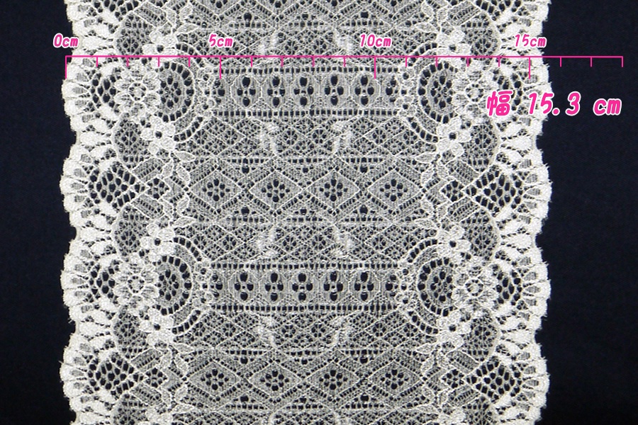 抱き枕用レースリング(幅広サイズ特製 ゴスロリホワイト)