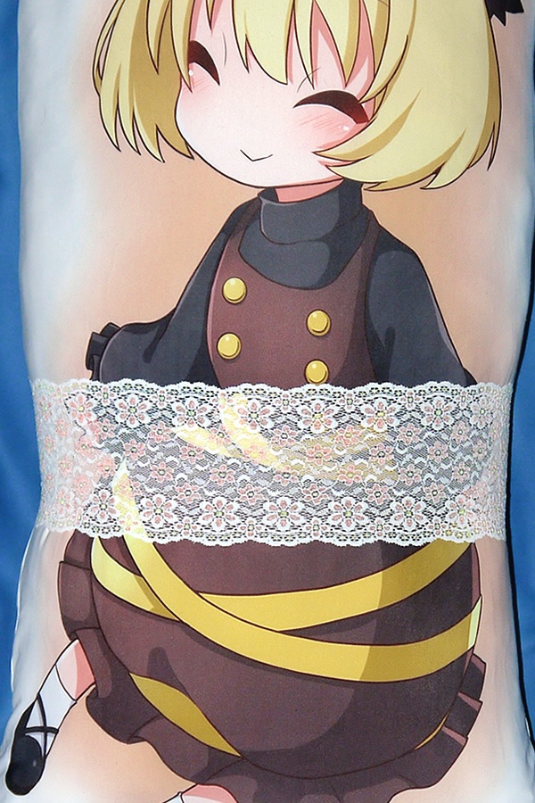 抱き枕用レースリング(幅広サイズ 上製 オレンジ・ホワイト・グリーン)