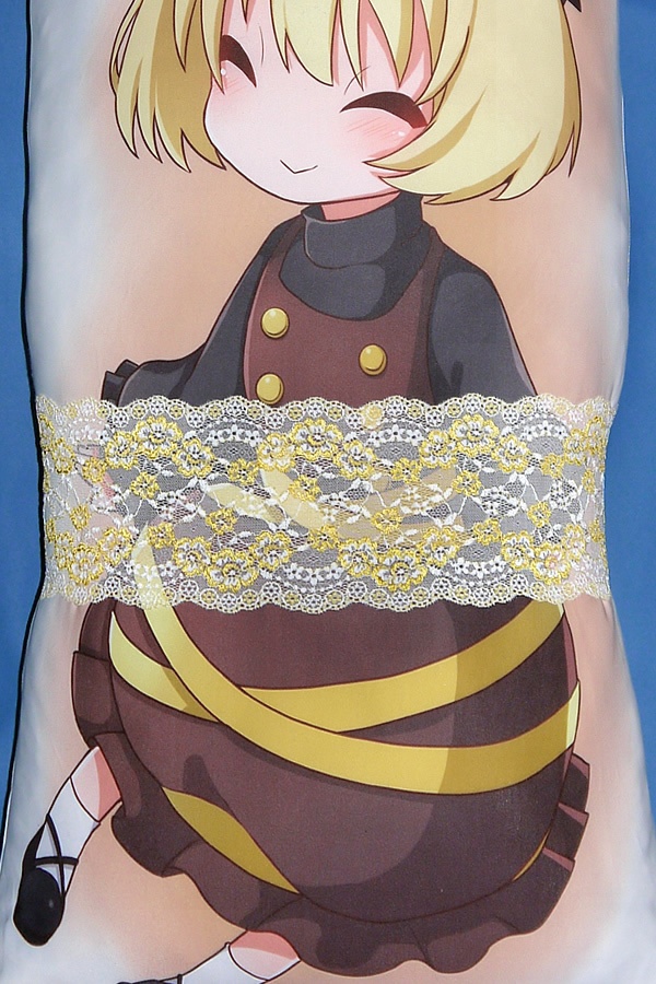 抱き枕用レースリング(幅広サイズ 上製 クリーム&ゴールド)