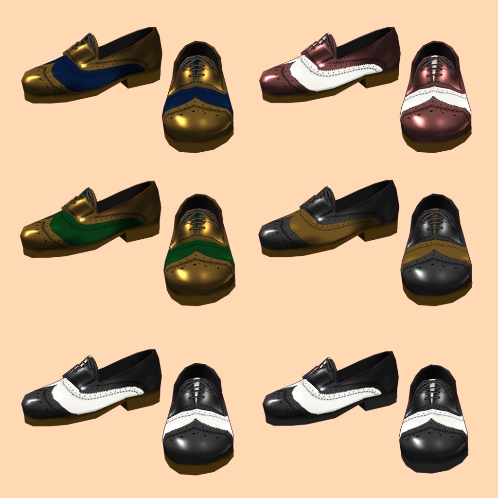 コンビシューズ VRoid靴 男女兼用