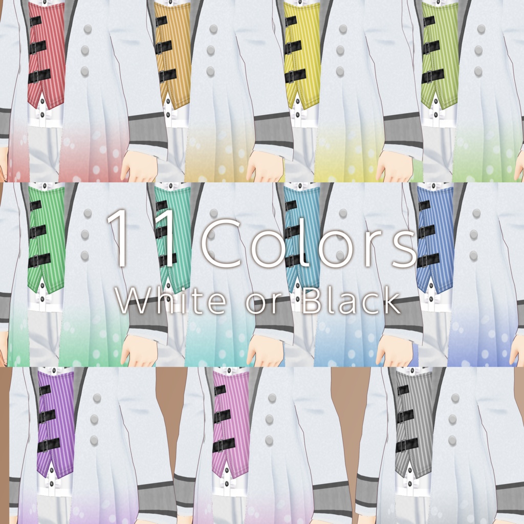 ゴシックアイドル VRoid男女兼用