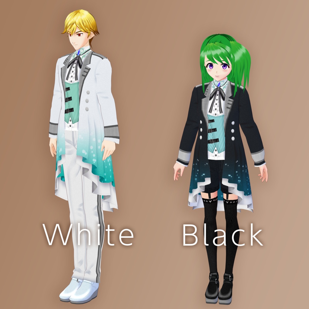 ゴシックアイドル VRoid男女兼用