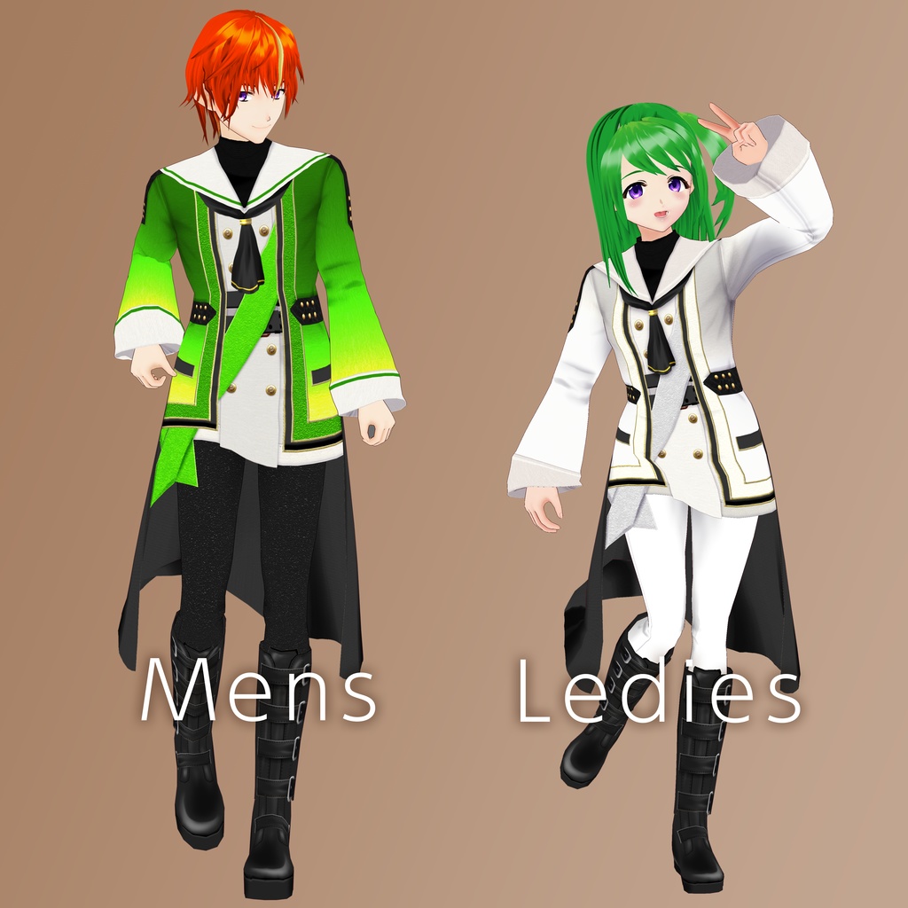 セーラーアイドル VRoid 男女兼用【β版用】