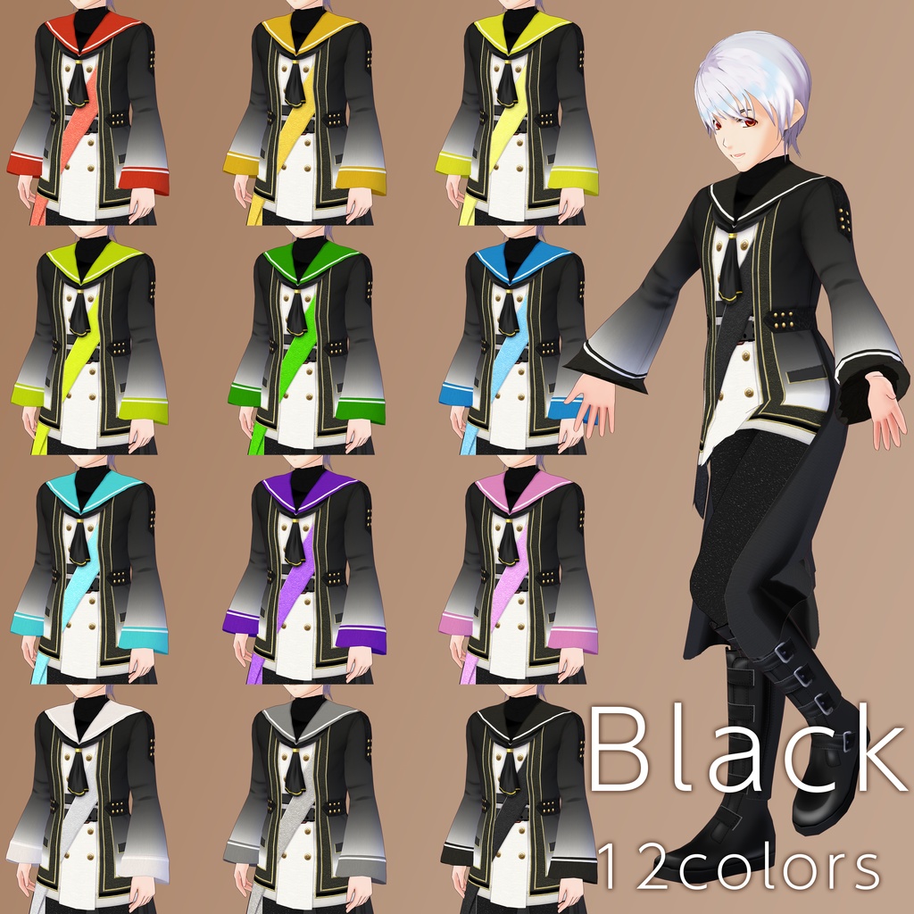 セーラーアイドル VRoid 男女兼用【β版用】